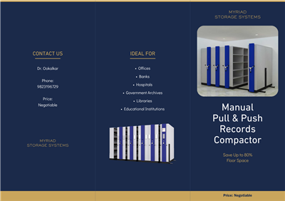 Second‑hand office record compactor in good condition – Nagpur