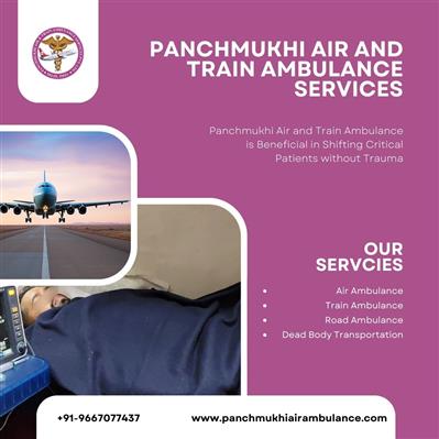 Use Air Ambulance from Patna with Modern Medical System