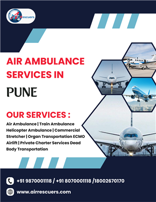 Fast and Reliable Air Ambulance Services in Pune