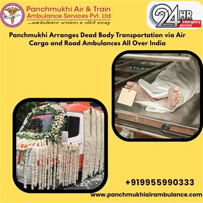 Panchmukhi Dead Body Transportation in Delhi is provided according to your basic