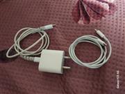 Apple 20w power adapter and c to c cabal