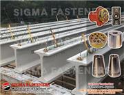 Post Tensioning wedges and barrels, pre stressed anchor grip system, anchor head