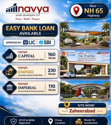Plots For Sale in Zaheerabad