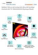 Sansui 43 4K Android LED TV