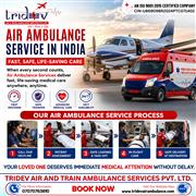 Modern Setup by Tridev Air Ambulance Services in Guwahati Provided