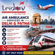 Critical Care in the Sky: Advanced Tridev Air Ambulance Services in Patna for Ti