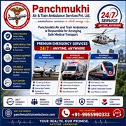 Use the most Trusted Panchmukhi Air and Train Ambulance services in Chennai for