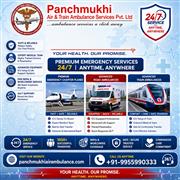 Panchmukhi Offers the Best Air and Train Ambulance Service for Emergency Medical