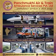 Choose Panchmukhi Air and Train Ambulance for Safe, Long-Distance Transfers in H