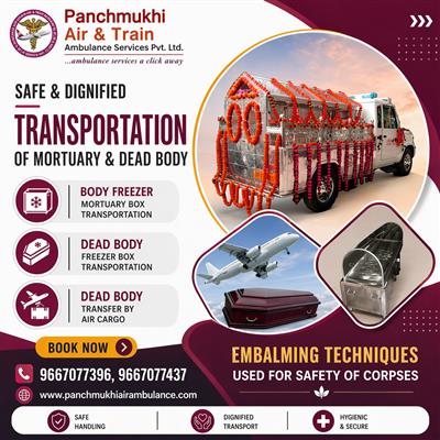 Panchmukhi Dead Body Transfer in Hyderabad- Efficient enough to meet your needs