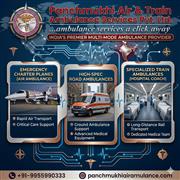 Panchmukhi Air and Train Ambulance Services in Varanasi Execute Transfer Mission