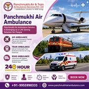 Choose Panchmukhi Air and Train Ambulance Service in Hyderabad for Best Patient