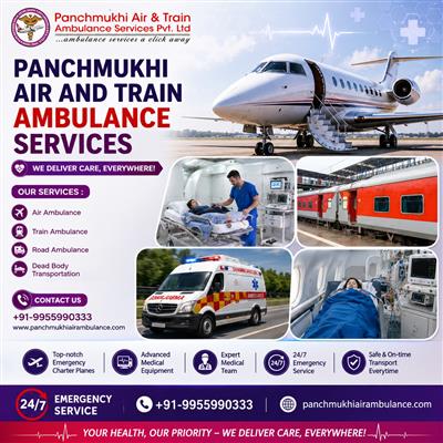Select the Best Panchmukhi Air and Train Ambulance to Shift Your Patient in Mumb