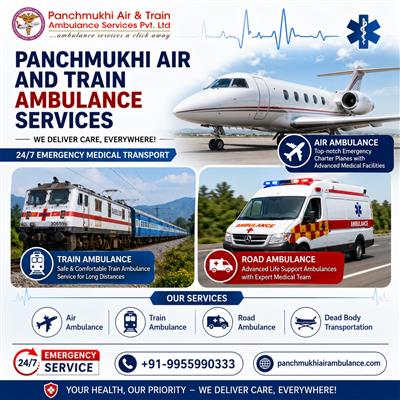 Distance Is the Issue for Your Patients, Solved By the Panchmukhi Air and Train