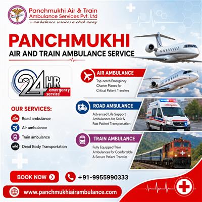 Panchmukhi Gives a Trusted Air and Train Ambulance Service in Thiruvananthapuram