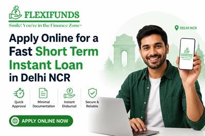 Apply Online for a Fast Short Term Instant Loan in Delhi NCR