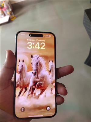 Want to sale  I phone 14 pro max