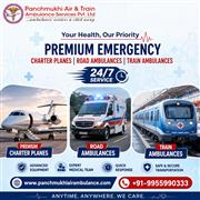 Book Panchmukhi Air and Train Ambulance in Patna to Shift Your Sick Patients