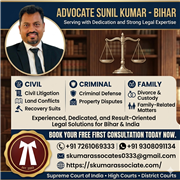 Bail Lawyer in Bihar for Regular, Anticipatory Bail & Criminal Defense