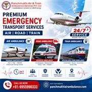 Call Panchmukhi Air and Train Ambulance in Chennai, Which Offers Advanced Medica