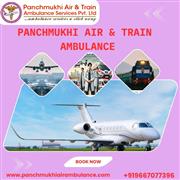 Book Panchmukhi Air and Train Ambulance Service in Dehradun with Reliable ICU