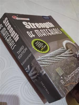 strength of Materials Author R. Subramanian