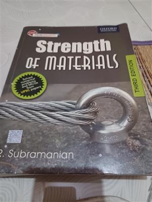 strength of Materials Author R. Subramanian