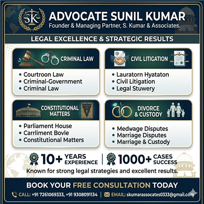 Best Criminal Lawyer in Patna for Bail, FIR & Criminal Defense