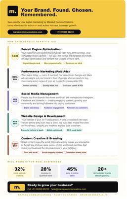 Business Growth with SEO, Ads, Social Media & Web Design | India