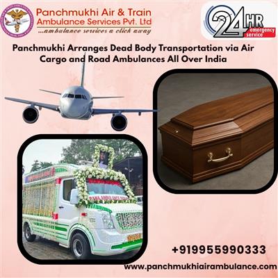 When you choose Panchmukhi dead body transportation in Nagpur, the stress