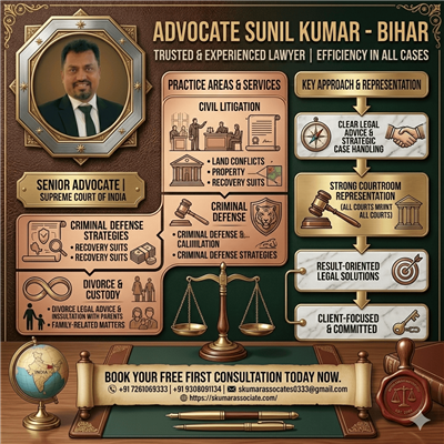 Best Lawyer in Patna for Court Cases, Legal Advice & Dispute Resolution