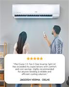Buy Cruise 1.5 Ton 3 Star Inverter Split AC Online at Best Price