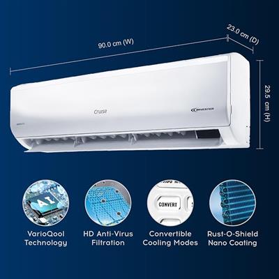 Buy Cruise 1.5 Ton 3 Star Inverter Split AC Online at Best Price