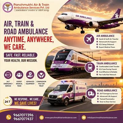 Comfort is the Fundamental Focus of Arranging Air Ambulance in Coimbatore