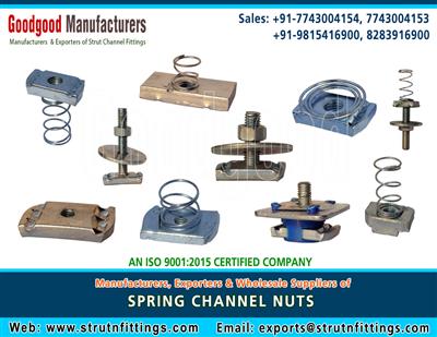 Strut Support Systems, Channel Bractery & Fittings manufacturers exporters in in