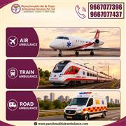 Take Panchmukhi Air Ambulance Service in Nanded with Top-grade ICU Setup