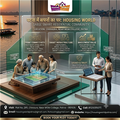 Invest in Premium Plot for Sale Near AIIMS in Patna – Housing World