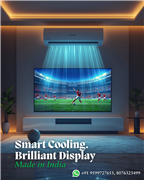 Stay Cool While the World Plays – Haves Split AC & Smart LED TV