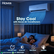 Stay Cool While the World Plays – Haves Split AC & Smart LED TV