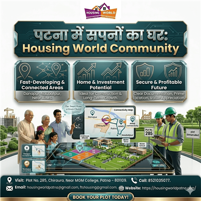 Choose the Best Property Dealer in Near AIIMS Patna | Housing World