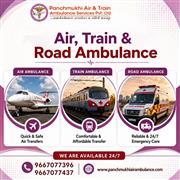 Hire Panchmukhi Air Ambulance Service in Madurai with Healthcare Facility