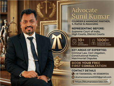 Best Criminal Lawyer in Patna | Advocate Sunil Kumar – Expert Criminal Cases