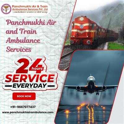 Panchmukhi ICU Train Ambulance in Ranchi- your reliable partner during emergency