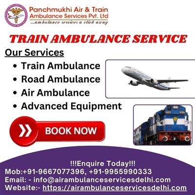 Panchmukhi Train Ambulance in Ranchi- arranging emergency medical transport
