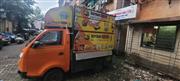 Ready made food truck for sale along with tempo