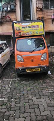 Ready made food truck for sale along with tempo