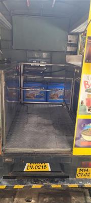 Ready made food truck for sale along with tempo