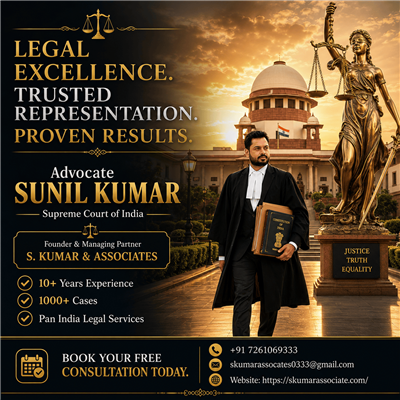 Supreme Court Advocate in Patna | Advocate Sunil Kumar