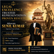 Supreme Court Advocate in Patna | Advocate Sunil Kumar