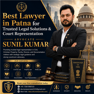 Best High Court Advocate in Bihar | Advocate Sunil Kumar – Experienced Lawyer
